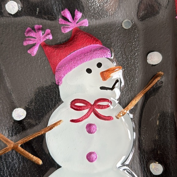 Handmade Sullivans 17x13” Christmas holiday platter - Picture 6 of 7